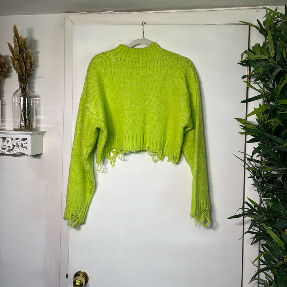 Distressed Zara sweater